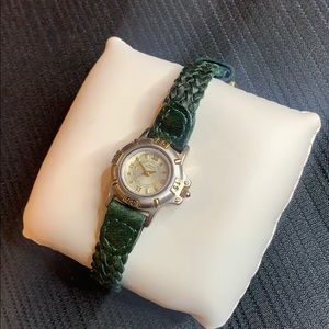Anne Klein Leather Watch